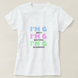 T-shirt des dames 3G