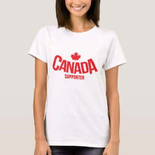 T-shirt des dames de la feuille d'érable du Canad