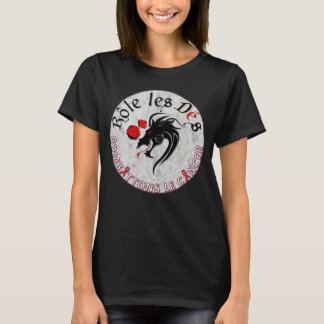 T-shirt Dés de les de rôle de Chandail combattons le