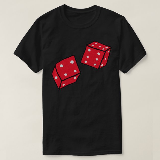 T-shirt Dés de roulement (Design devant)