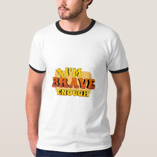 T-shirt des déclarations motivationnelles pour une attitud (Devant)