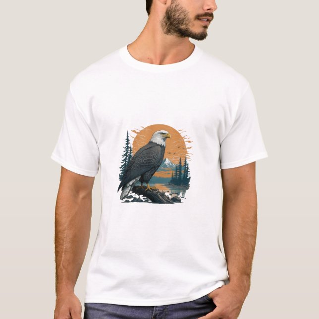 T-shirt Des décors majestueux pour les amateurs de nature (Devant)