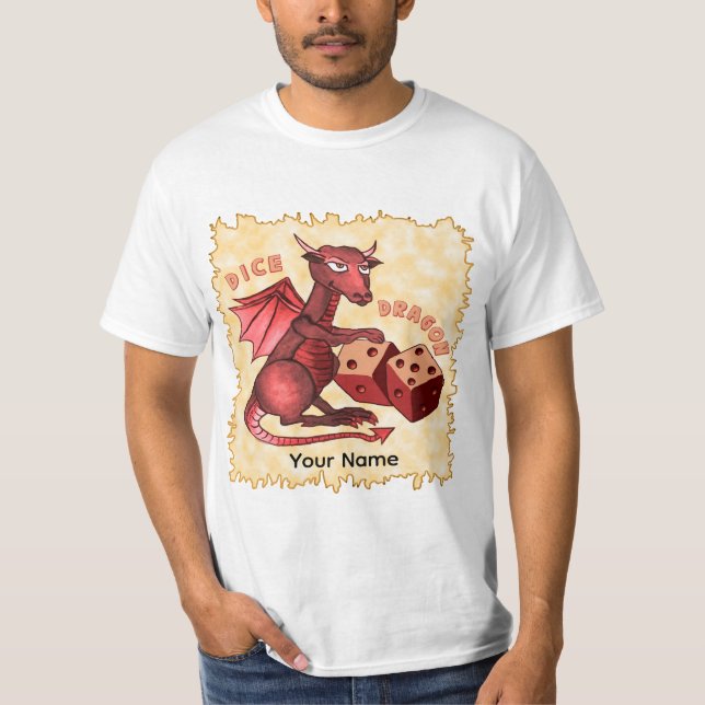 T-shirt Dés Dragon  (Devant)
