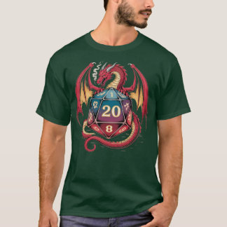 T-shirt Dés du Dragon Rouge