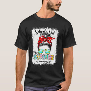 T-shirt Des Écoles De Vie De Conseiller Pour L'Été Messy B