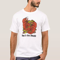 T-shirt des écrevisses des hommes