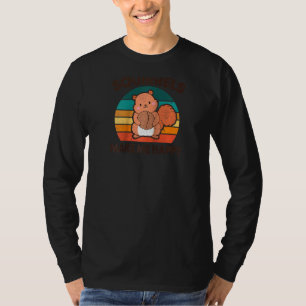 T-shirt Des Écureuils Drôle Me Rendent Heureux Pour Le Rag