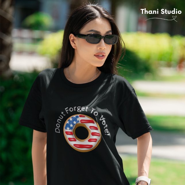 T-shirt Des élections drôles mais oublions de voter sombre (Créateur téléchargé)