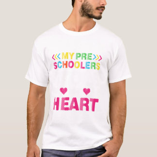 T-shirt Des Enfants D'Âge Drôle M'Ont Volé Le Coeur, Je Su