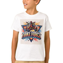 T-shirt des enfants de la force de trike