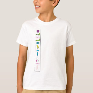 T-shirt des enfants HIEROGLYPH