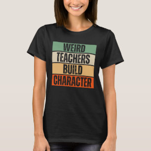 T-shirt Des Enseignants Étrangers Construisent Le Raccoon