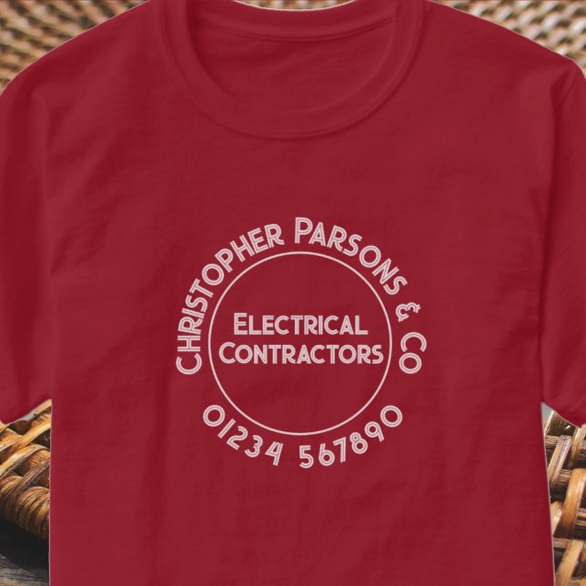 T-shirt des entrepreneurs électriques (Créateur téléchargé)