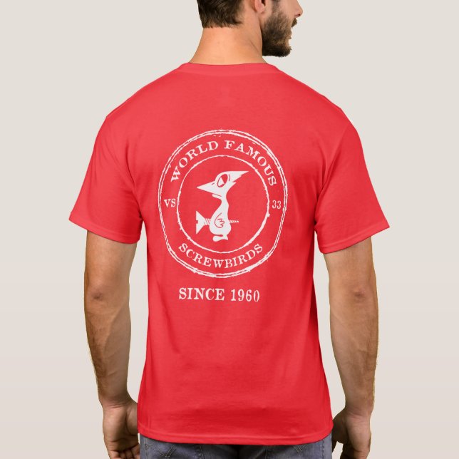 T-SHIRT DES ESCALIERS CÉLÈBRES MONDIAUX DEPUIS 1960 (Dos)