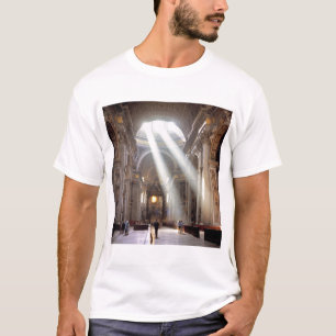 T-shirt Des faisceaux de lumière solaire se déversent à tr