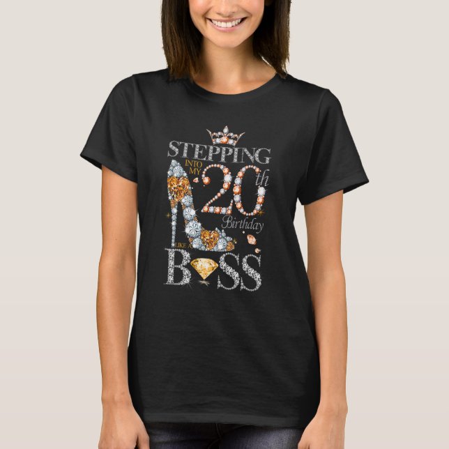 T-shirt Des Femmes Entrant Dans Mon 20E Anniversaire Comme (Devant)