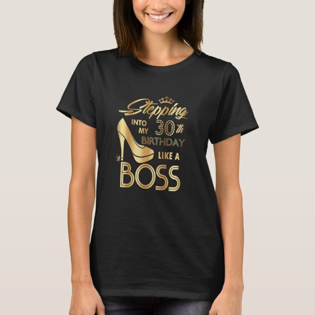 T-shirt Des Femmes Entrant Dans Mon 30E Anniversaire Comme (Devant)