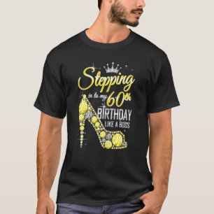 T-shirt Des Femmes Entrant Dans Mon 60E Anniversaire Comme