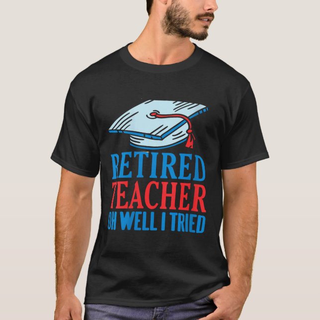 T-shirt Des Femmes Professeur Retraité Oh Eh Bien J'Ai Ess (Devant)