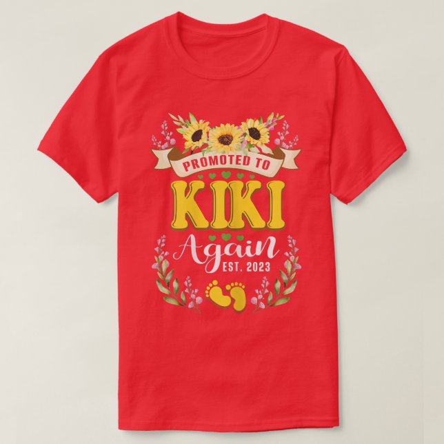 T-shirt Des Femmes Promues À Kiki Est De Nouveau (Design devant)