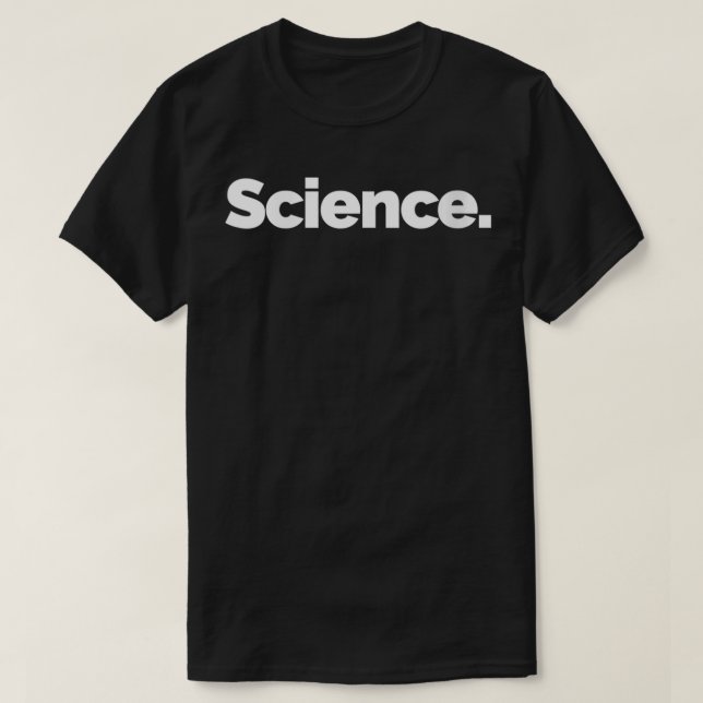 T-shirt Des femmes qui disent science VNeck (Design devant)