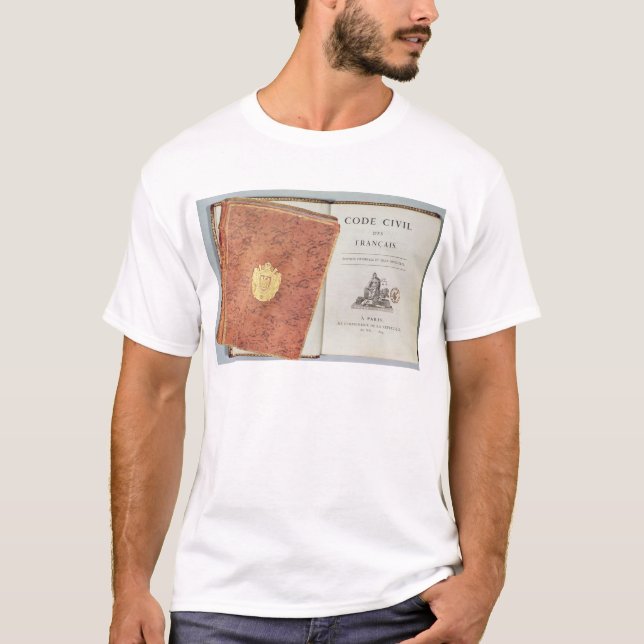 T-shirt DES Francais de Le Code Civil (Devant)