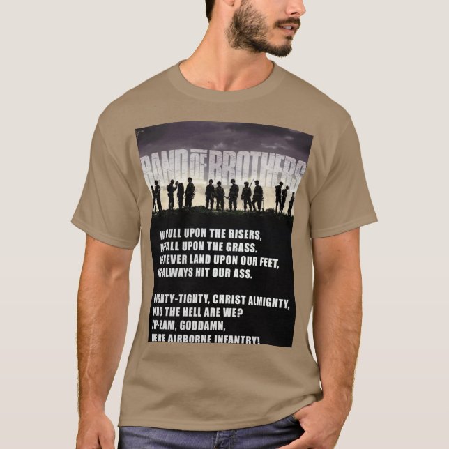 T-shirt des Frères d'Infanterie (Devant)