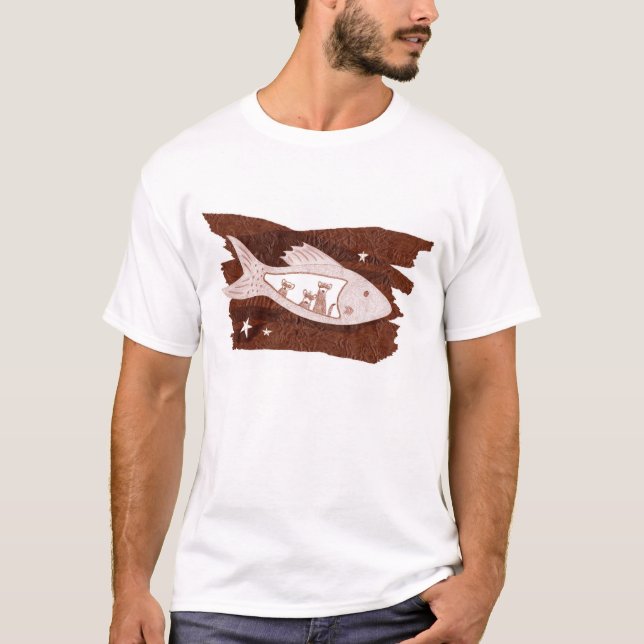 T-shirt des furets spatiaux (Devant)