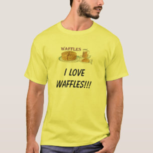 T-shirt des gaufres, J'AIME DES GAUFRES ! ! !