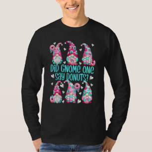 T-shirt Des Gnomes De Donut Pour Les Filles De La Fête De