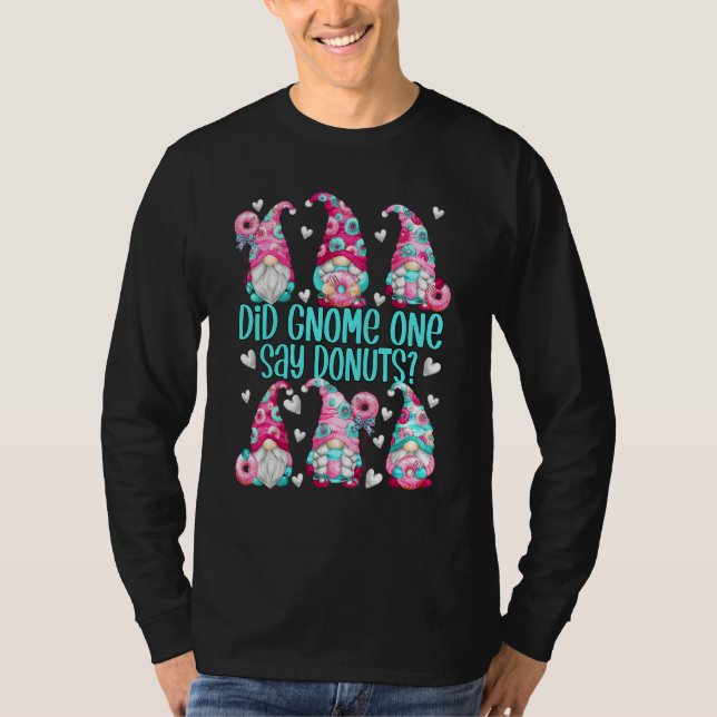 T-shirt Des Gnomes De Donut Pour Les Filles De La Fête De  (Devant)