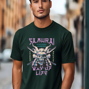 T-shirt des guerriers légendaires de Samurai