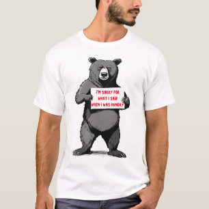 T-shirt Des Hommes Désolé Pour Ce Que J'Ai Dit Graphic Tee