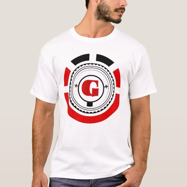 T-SHIRT DES HOMMES EDUN DE GALLETTI (Devant)