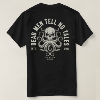 T-shirt Des Hommes Morts Ne Racontent Pas De Contes Pirate