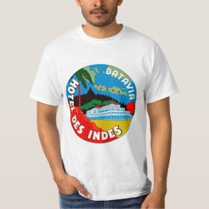 T-shirt DES Indes d'hôtel de Batavia