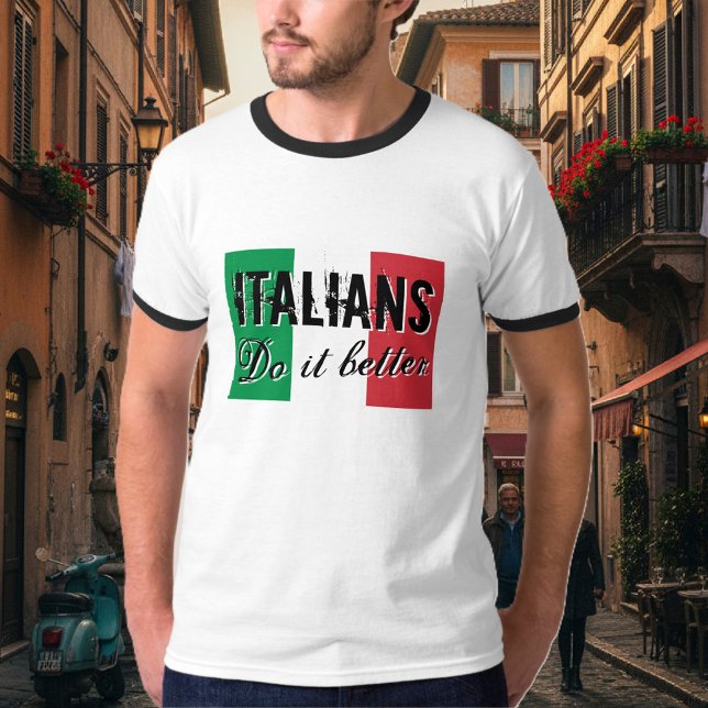 T-shirt Des Italiens il améliorent des tee - shirts (Italian t shirt)