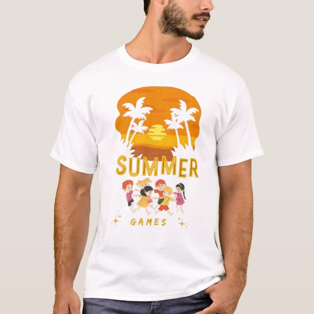 T-shirt des Jeux d'été (Devant)