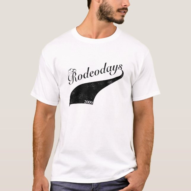 T-shirt des jours '09 de rodéo (Devant)