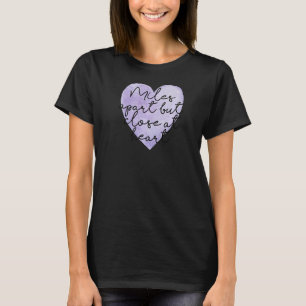 T-shirt Des Kilomètres En Dehors Mais Proche Du Coeur