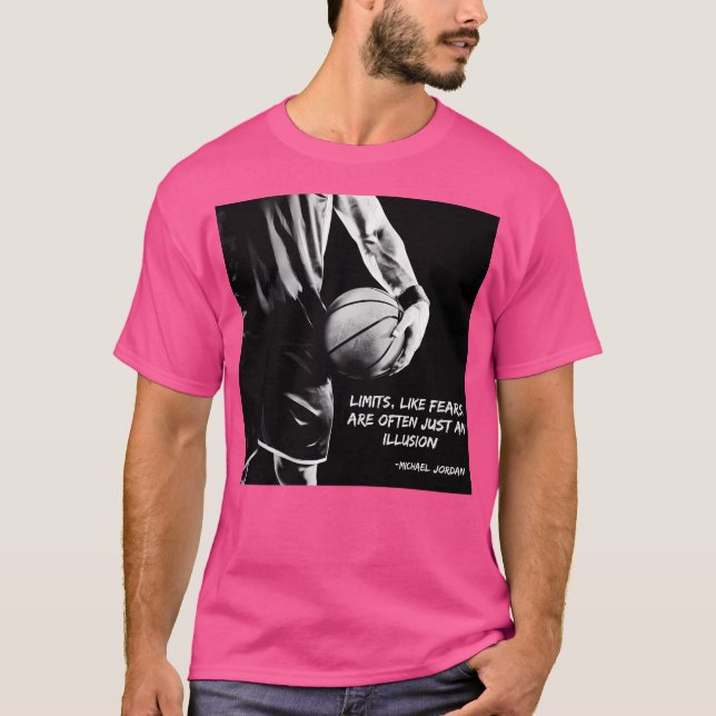T-shirt Des Limites Comme Les Craintes Ne Sont Souvent Qu' (Devant)