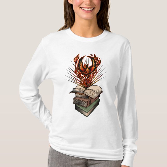 T-shirt Des Livres (Devant)
