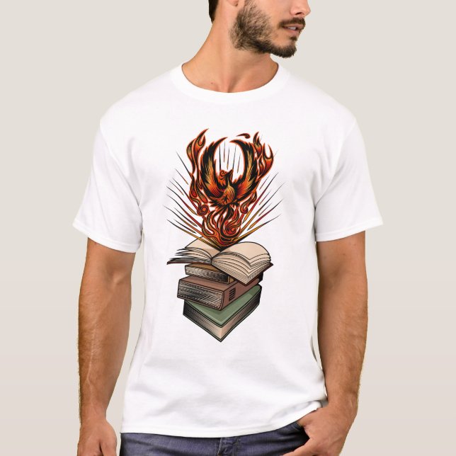 T-shirt Des Livres (Devant)