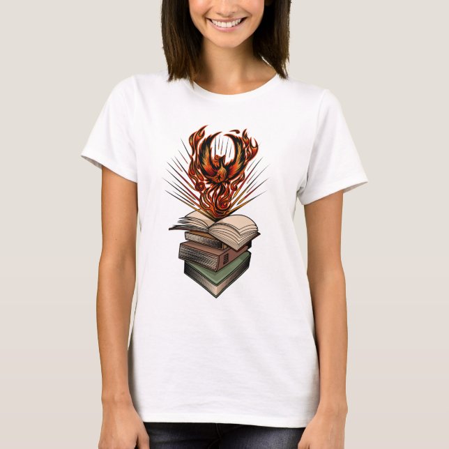 T-shirt Des Livres (Devant)