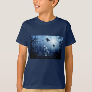 T-shirt des loups dans les bois