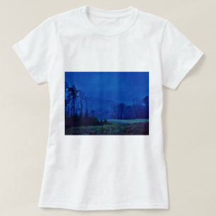 T-shirt Des lumières scintillantes dans un Blue Mountain M