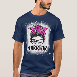 T-shirt Des lunettes de pain maussade portent un cancer du