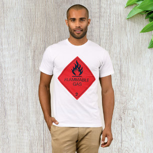 T-shirt des machines à gaz inflammables