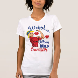 T-shirt des mamans bizarres super cool forgent le caractèr