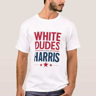 T-shirt Des Mecs Blancs Pour Harris Election Kamala Harris